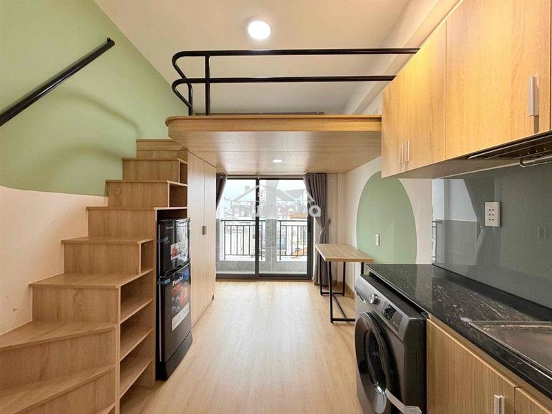 Khai trương duplex mới xây full nội thất ngay luỹ bán bích