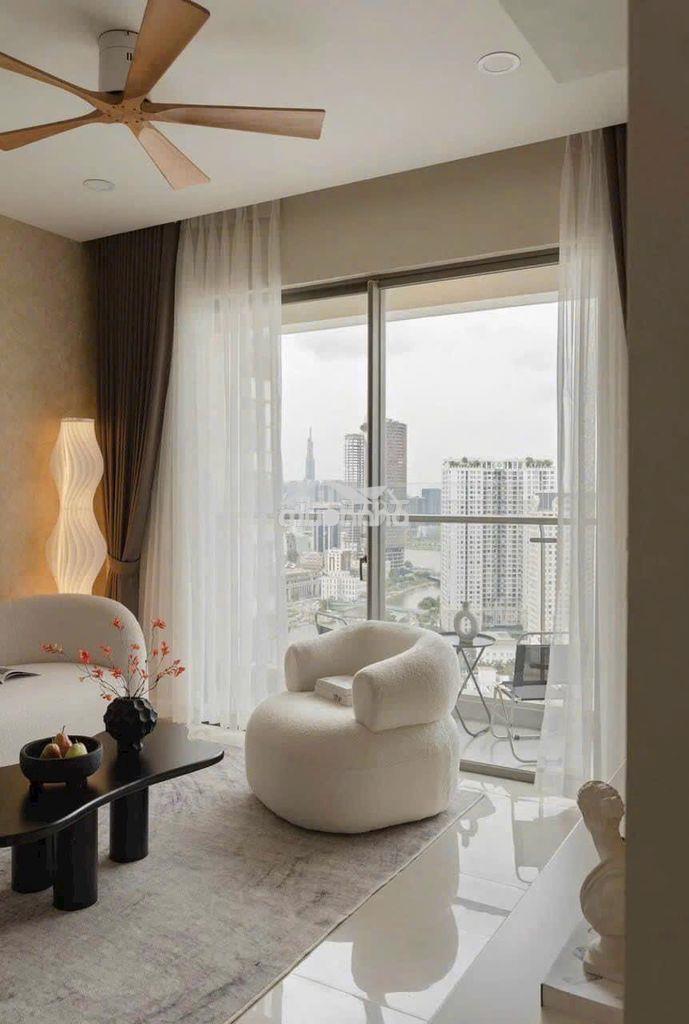 Cho thuê masteri millennium 2pn2wc full nội thất giá 18tr; dt:74m2 - 4