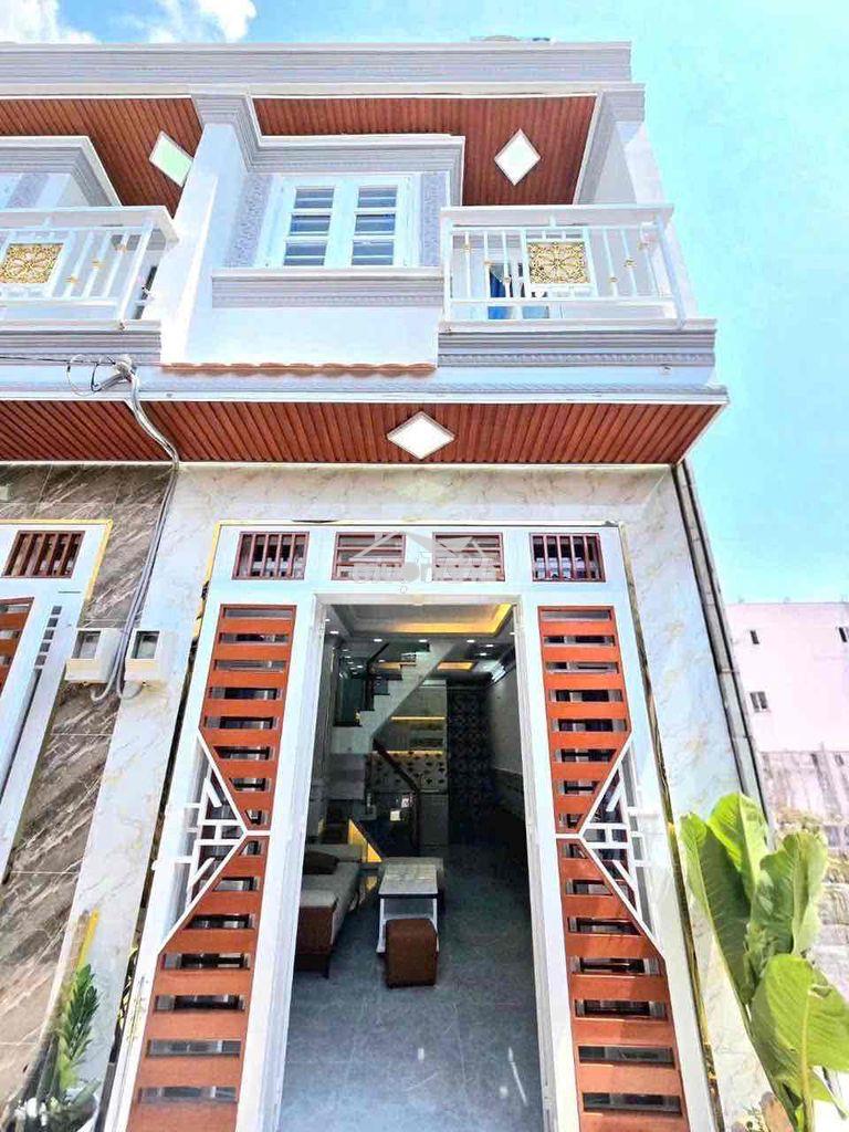 Nhà mới hơn30m 1,59 tỷ gần cầu phú xuân - q7
