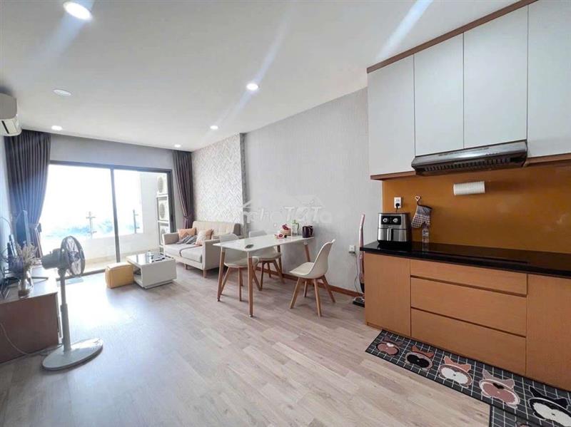 2 phòng ngủ y hình ban công dài chung cư novaland garden gate sân bay