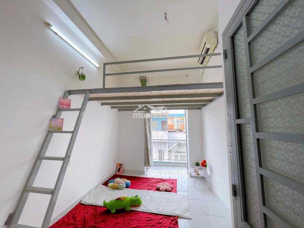 Cho thuê phòng có gác bancol giá rẻ gần lê văn quới đầy đủ tiện nghi - 2