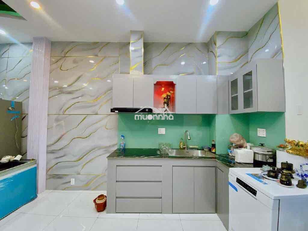 Quận 6 -hẻm thông xe hơi - bà hom - 4 x 22 - 3 tầng btct - 5 phòng ngủ - 4
