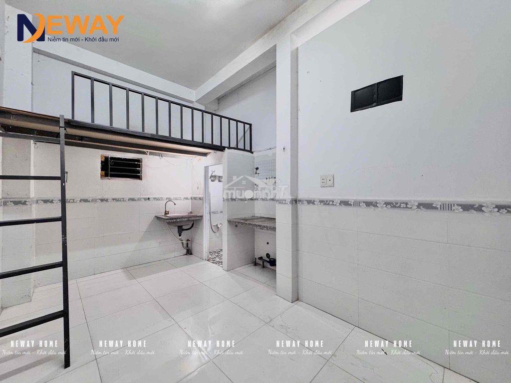 Cho thuê phòng có gác ngay tỉnh lộ 10 - có máy lạnh - gác cao đứng đc - 3