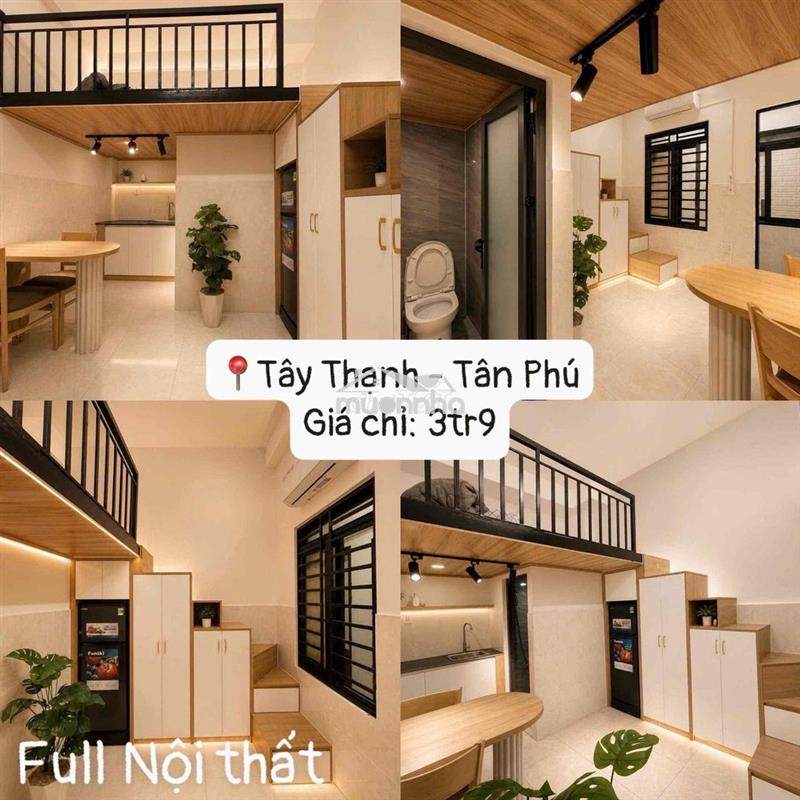 100% GIÁ THẬT HÌNH THẬT - GIÁ: 3X - CHDV QUẬN TÂN PHÚ
