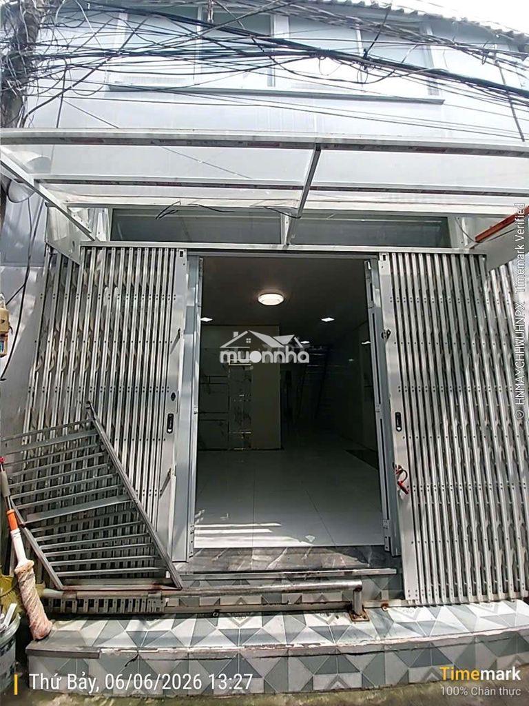 Nhà thuê 4 x15m gác lửng 2 pn _ giá 4 ttr/tháng 