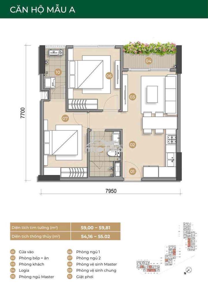 Căn hộ trellia cove - mua trực tiếp cđt nam long - 3