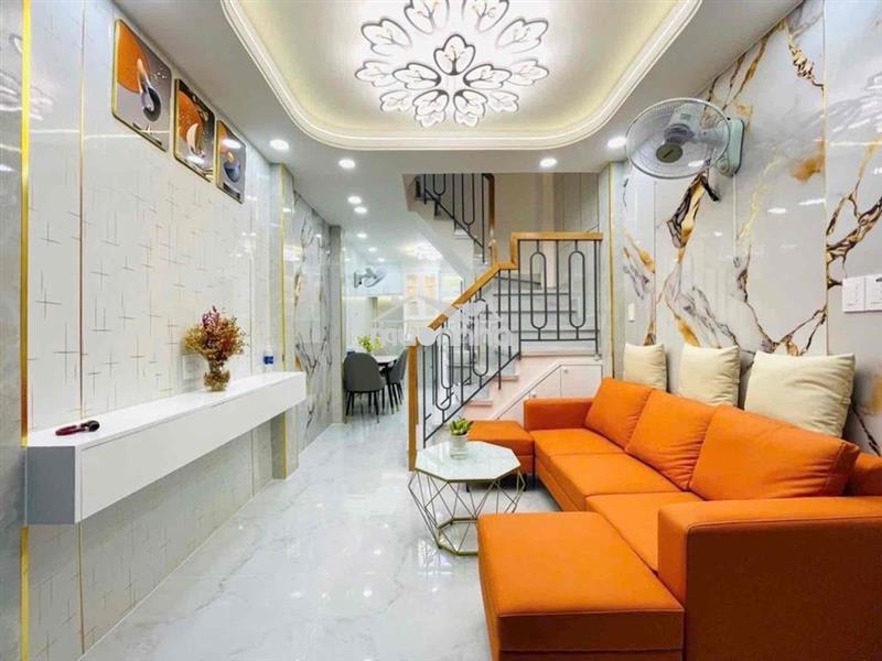 Bán nhà đường số 51, 30m2, 2 tầng, 2pn, hẻm ôtô nhựa 6m, nhà mới, tl