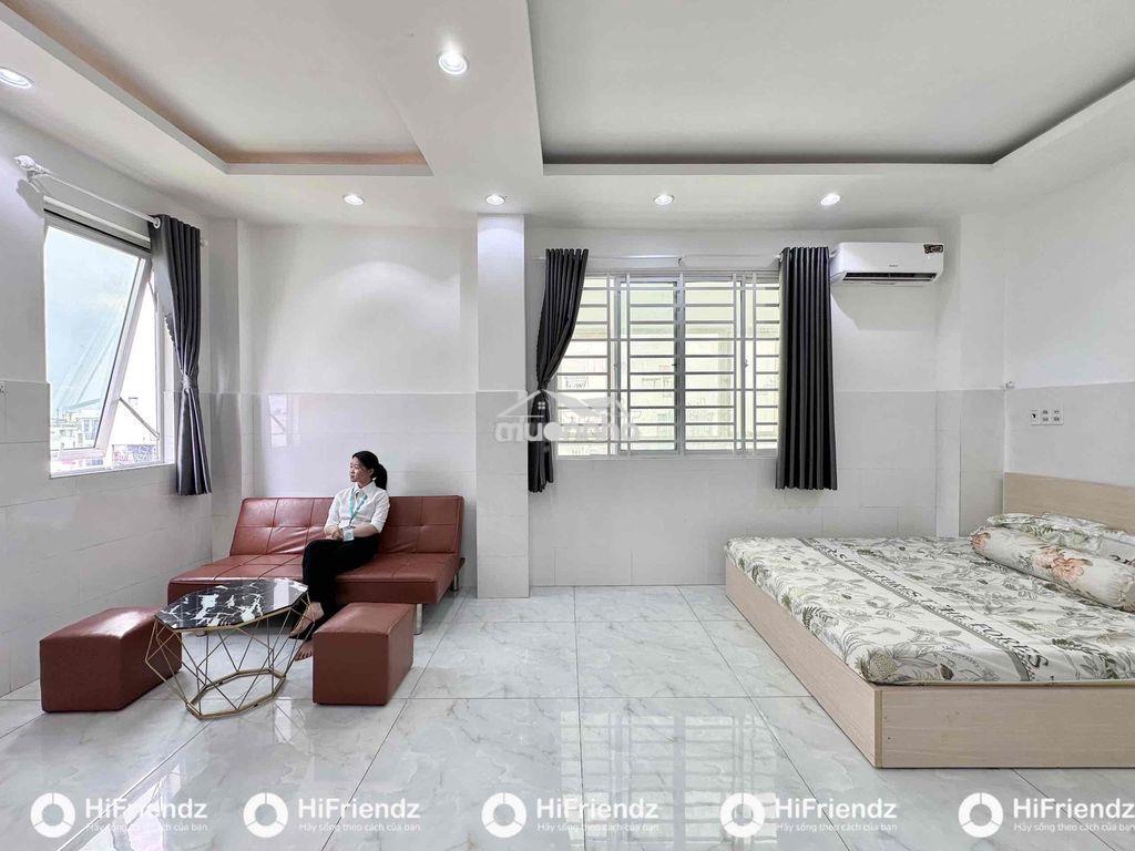 Căn hộ 1pn tách bếp full nội thất(máy giặt riêng) - ngay ngã tư bốn xã - 3