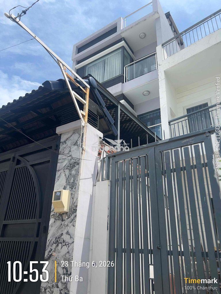 Hiếm! nhà 4 tầng mới xây, ngang 5m x 22m , chợ bình triệu ql13