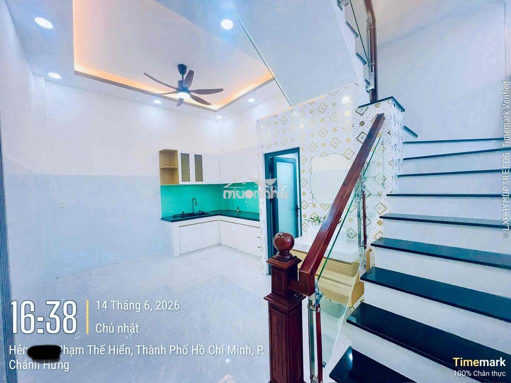 Bán nhà mới 4 tầng hẻm ô tô quay đầu, 62m2 hơn 8 tỷ, p3 q8 - 4