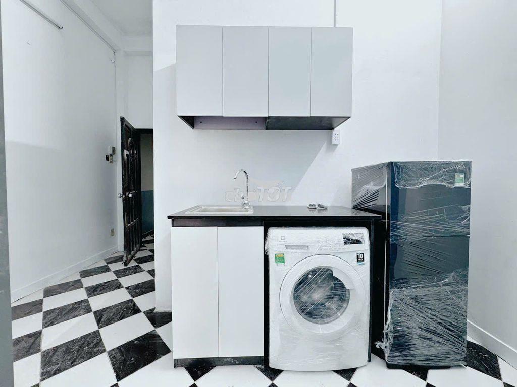 Căn hộ studio 2pn bàu cát 8 tân bình -  ban công có máy giặt riêng - 3