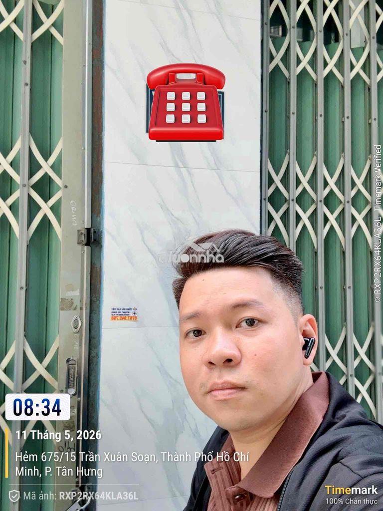 ☎️Siêu hiếm! nhà 2 tầng giáp q1! chỉ 4 ty2