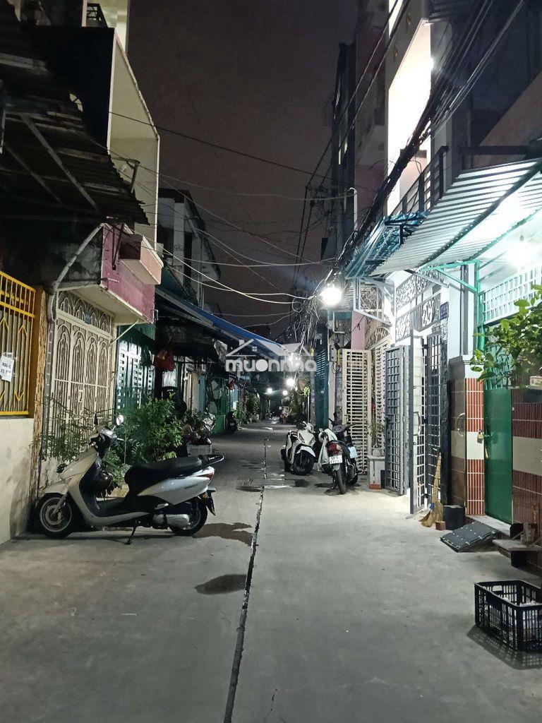 Bán nhà hẻm 6 m âu cơ , p14 quận 11, p,hoà bình mới