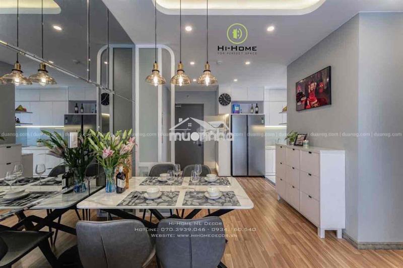 Cho thuê căn hộ  diamond riverside 2pn -3pn võ văn kiệt q6