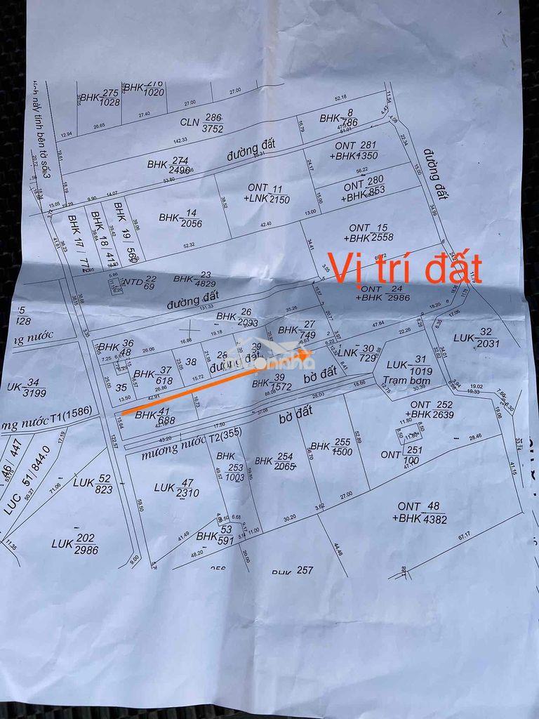 Đất  view sông đồng nai 3000m2 thổ cư 300m2 giá 14ty tại tân triều - 2
