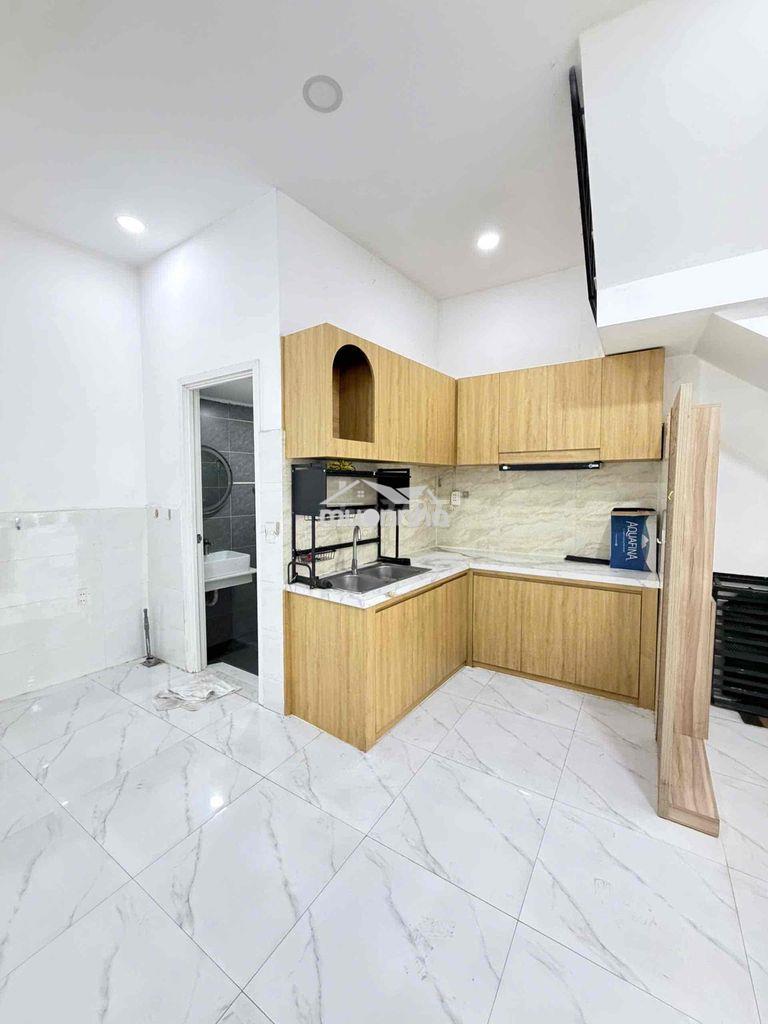 Nhà đẹp (4,4 * 9m) 2 tầng, hẻm 3m ở đường âu dương lân p3 q8,shriêng - 2