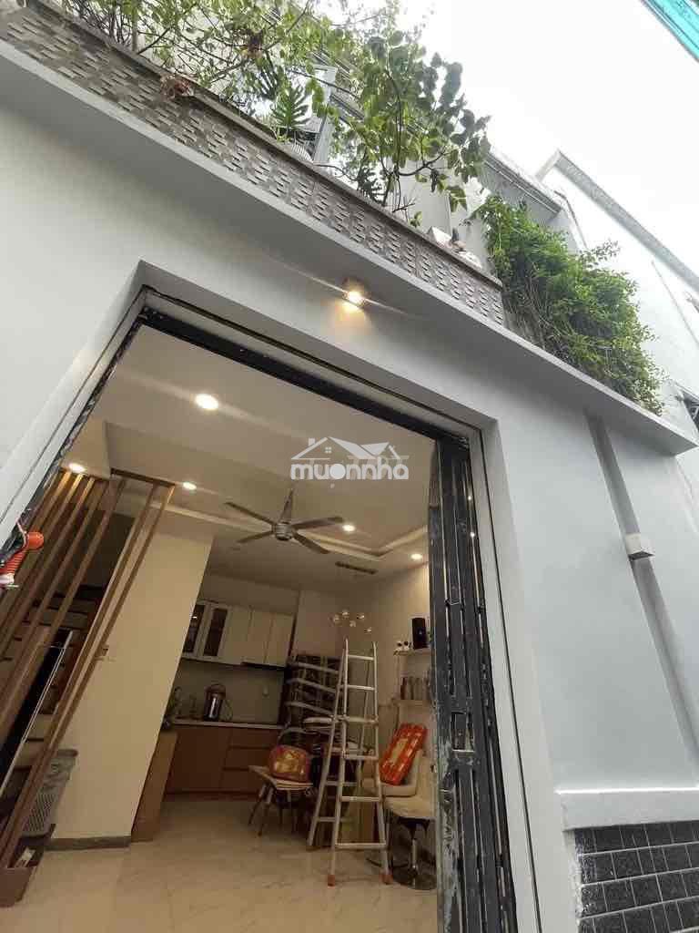 Cho thuê nhà hẻm nguyễn duy phường 2 bình thạnh 4*5m x 6*5 m 13 triệu