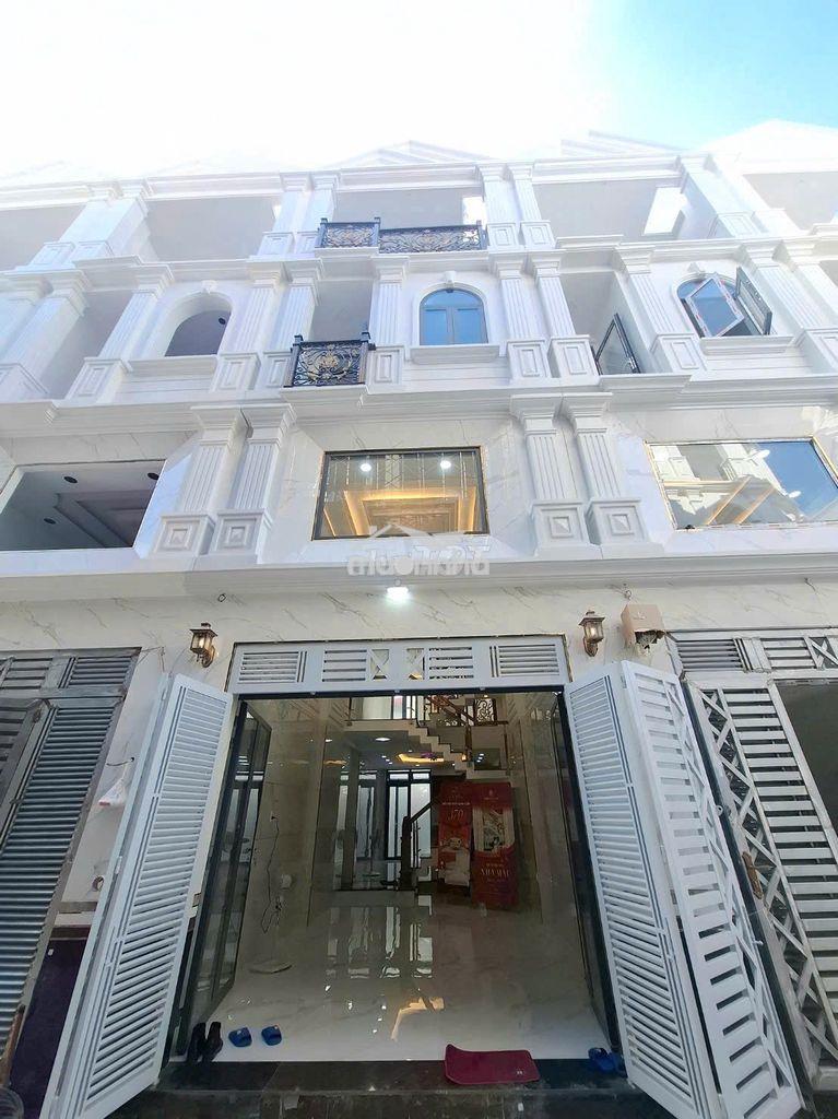 Bán nhà mới xây hẻm xe tải 