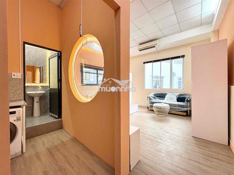 Cho thuê hệ thống căn hộ 1pn tách bếp giặt riêng full nt cao thắng q10