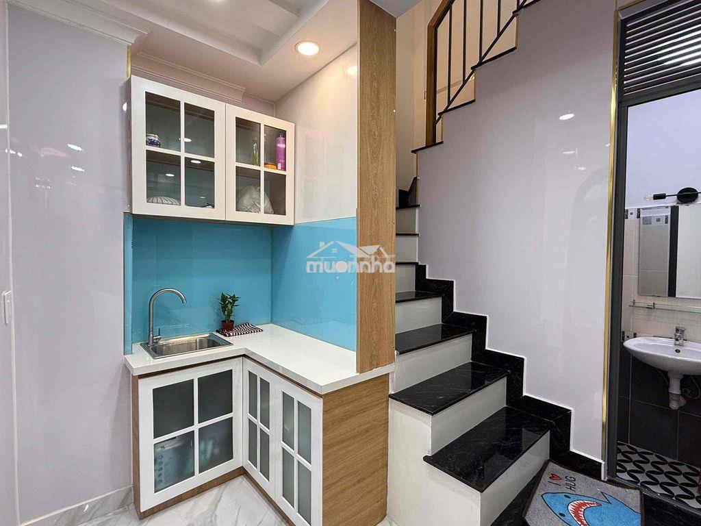 Bán nhà 1tret 3lầu 345/16 phan văn trị - 2