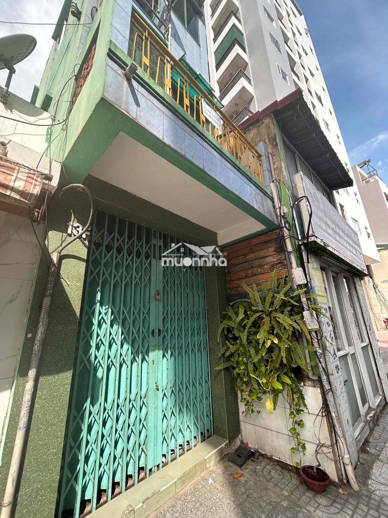 Cho thuê nhà nguyên căn mặt tiền 13f hồ hảo hớn, phường cầu ông lãnh, - 2