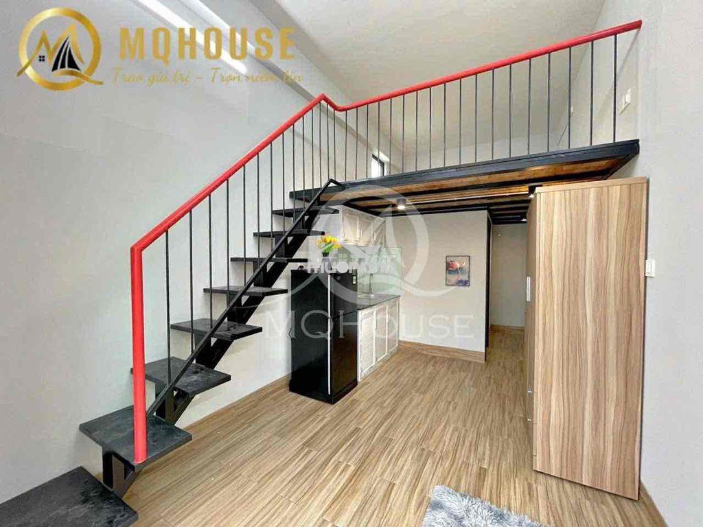 Căn hộ mini duplex gác cao 2m có thang máy – ban công full nội thất - 3