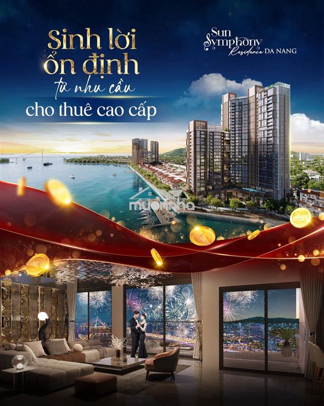 Sun group mở bán căn hộ sun symphony 5 mặt sông hàn giá chỉ 2 tỷ/căn