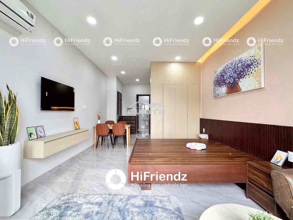 Căn hộ 1 phòng ngủ full nội thất ban công gần aeon tân phú - gò dâu - 2
