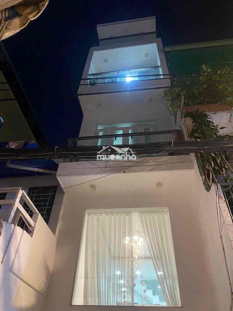 Cho thuê nhà 3 tầng (trệt + lửng + 2 tầng + sân thượng