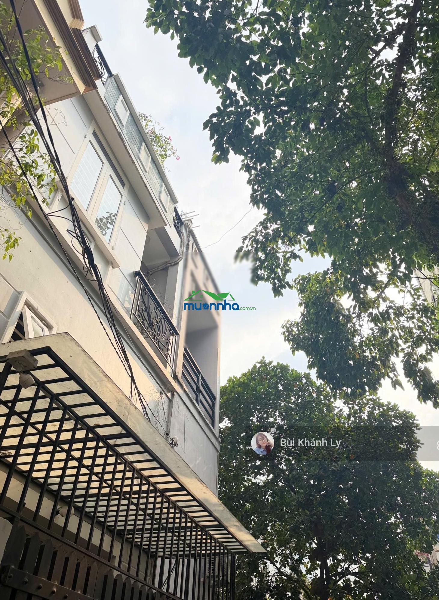 Bán nhà phan đăng lưu phú nhuận 42m 3 tầng hẻm xe hơi ngang 4,5m