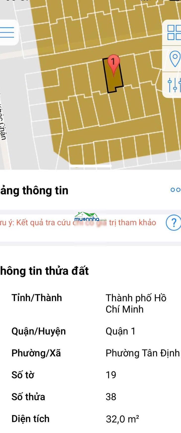 Chính chủ bán nhà hxh gần mặt tiền 94/8 trần khắc chân, tân định, quận 1