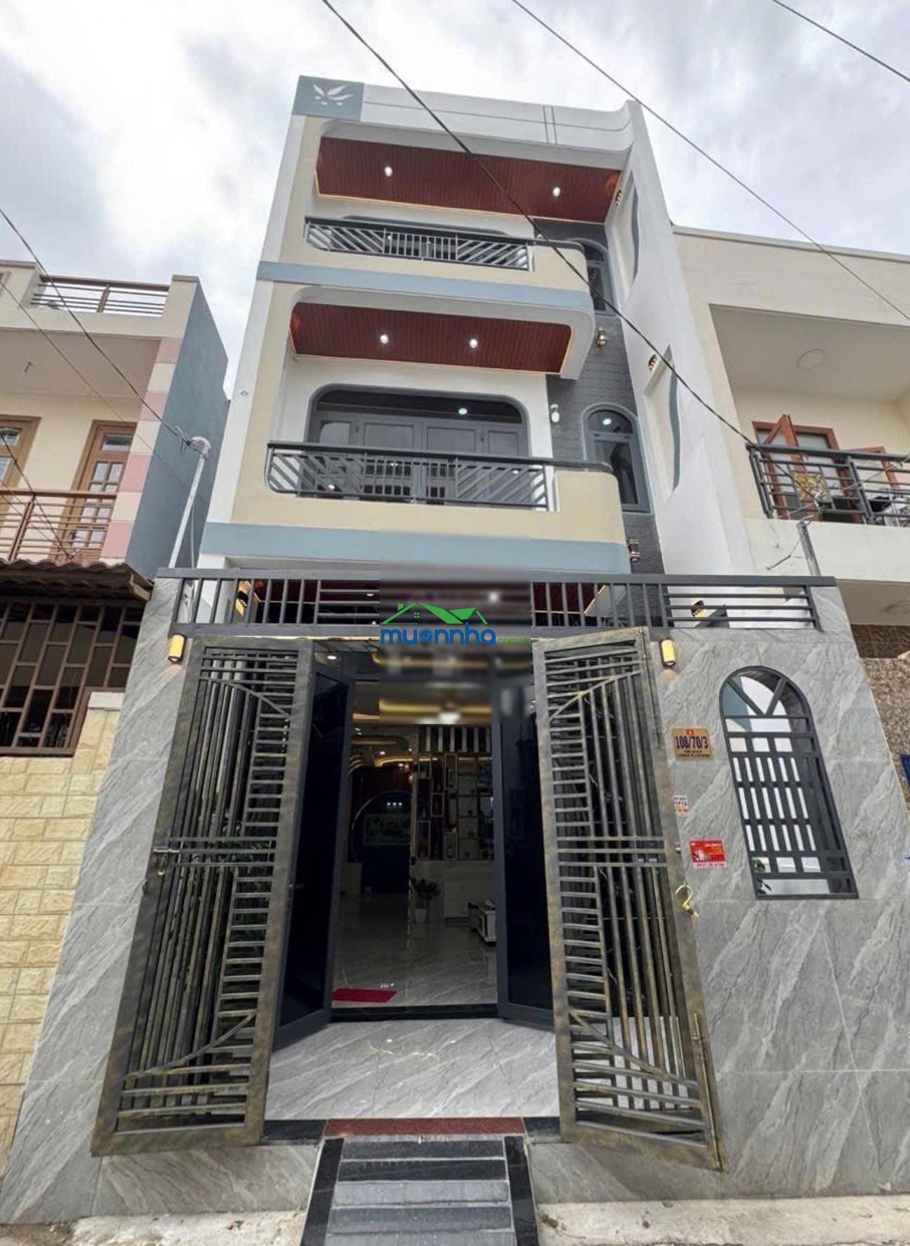 Nhà mới đẹp full nội thất hẻm xe hơi 6m lâm thị hố, quận 12