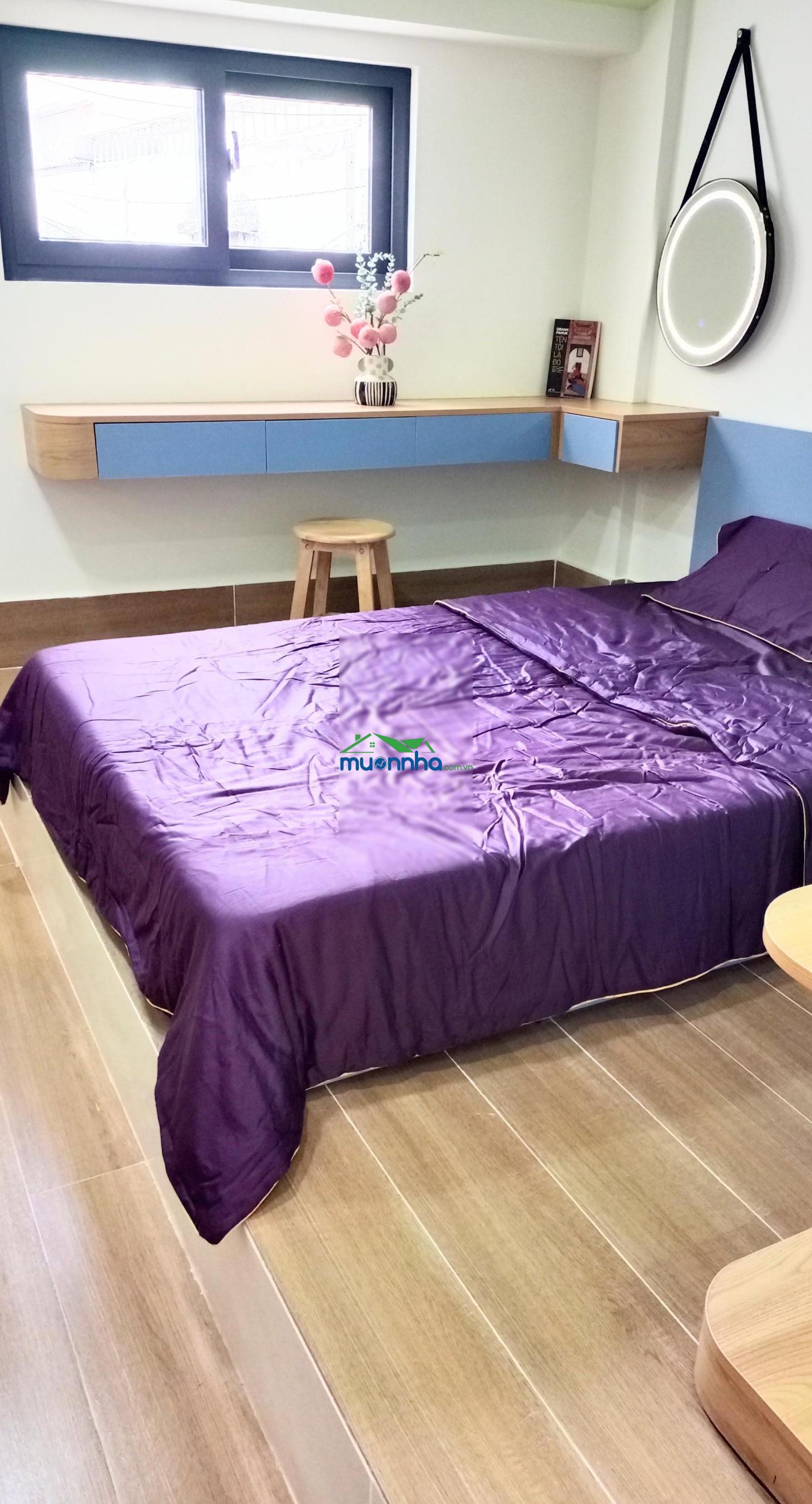 Nhà đẹp 42m2, nội thất đẹp, 3 pn có pn trệt, hẻm 4m thông gần công viên gia định, sân bay 5.65 tỷ