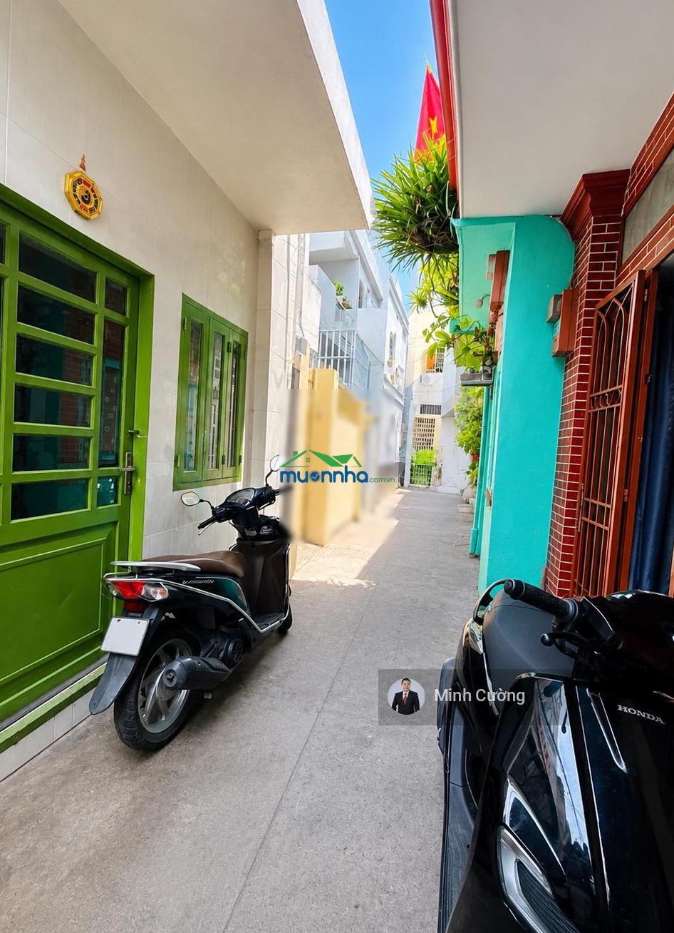 Bán nhà nguyễn văn đậu, gần chợ bà chiểu, 26m2 vuông vức, 2 tầng btct, hẻm ba gác thông sát hxh - 2