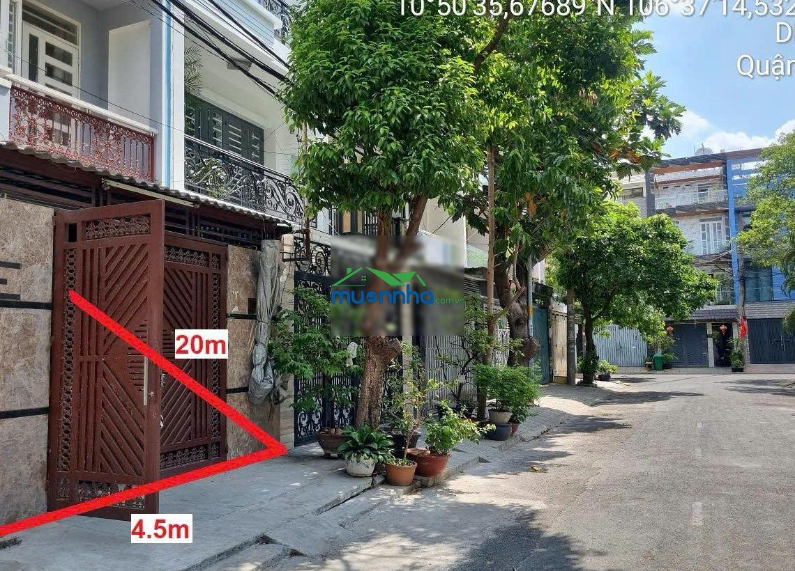 4,5 x 20 = 6 tỷ 850 nhà kdc an sương đường dn4-1, tân hưng thuận, quận 12 - 4