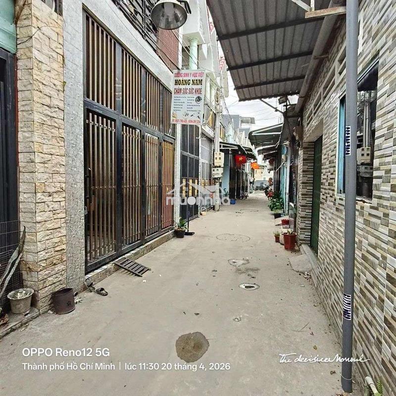 Nhà trệt lầu gần trường học cấp 3 lý thái tổ thuận an 