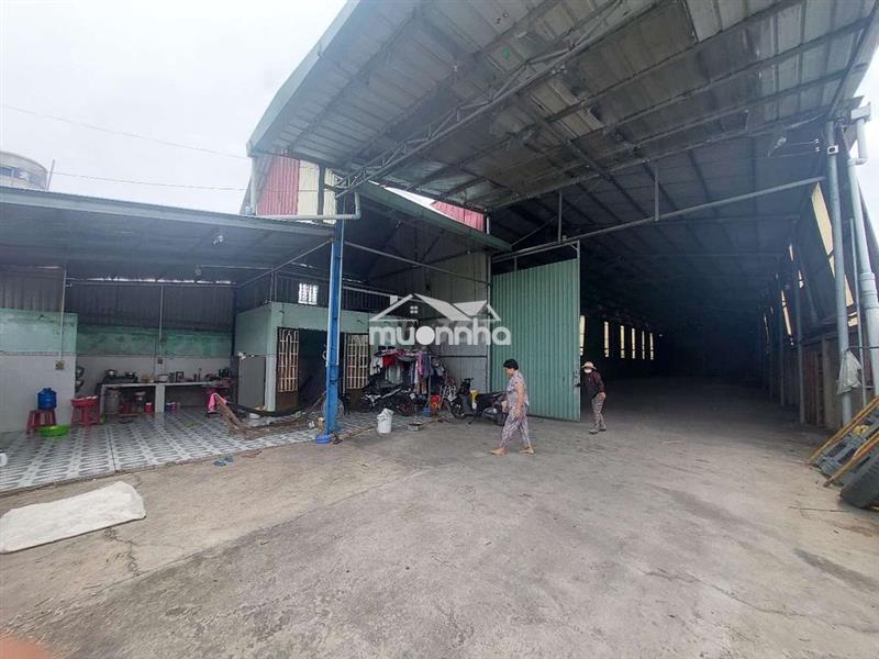 Cho thuê kho xưởng 1100m2.đường xe công ,gần vòng xoay tân hiệp