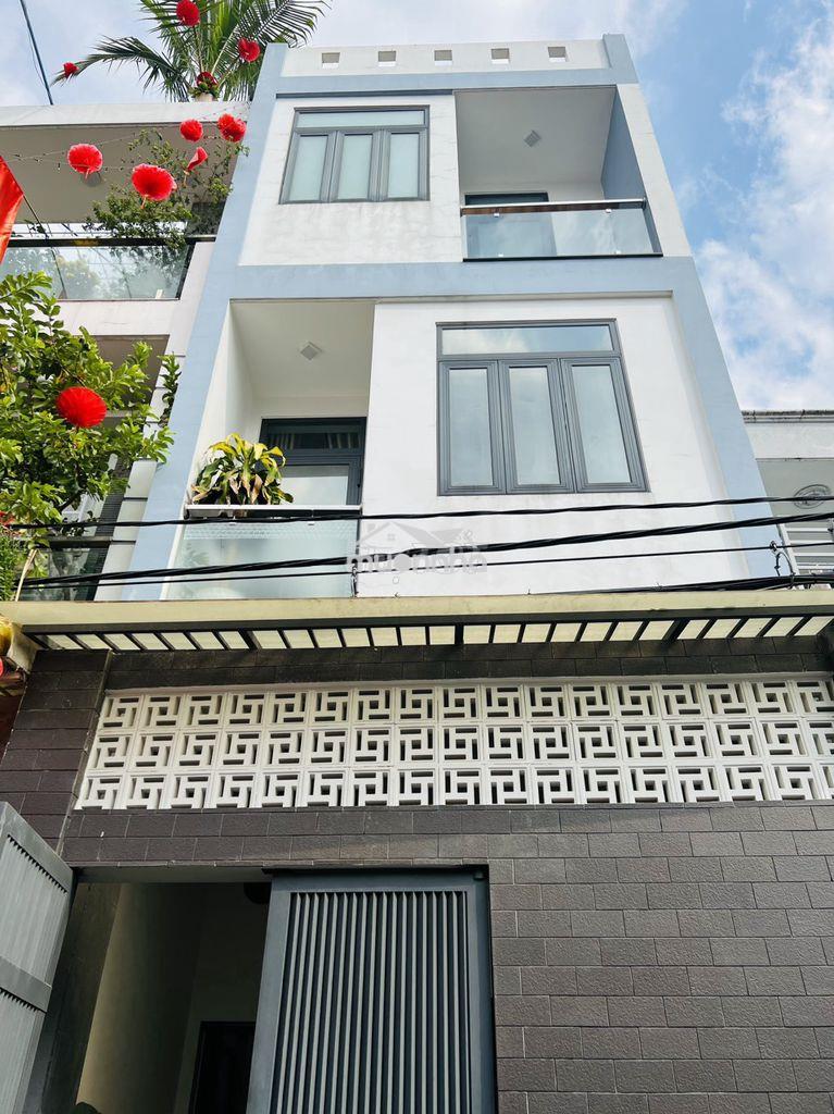 Cần bán gấp căn nhà 1 trệt 3 lầu gần go an lạc, giá 3 tỷ 550tr còn bớt