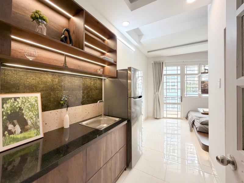 Khai trương phòng ban công có nội thất trần kế xương gần phan xích long phú nhuận giáp quận 1