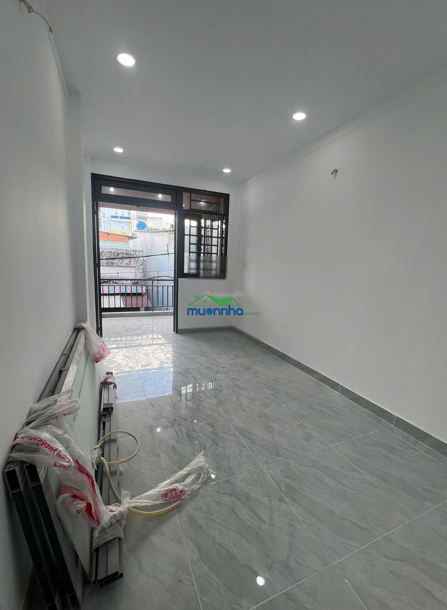 Nhà 40m2 hẻm xe hơi đường thới an 04 gần siêu thị metro, có 2pn 2wc, ban công, giá 1,86 tỷ còn tl - 3