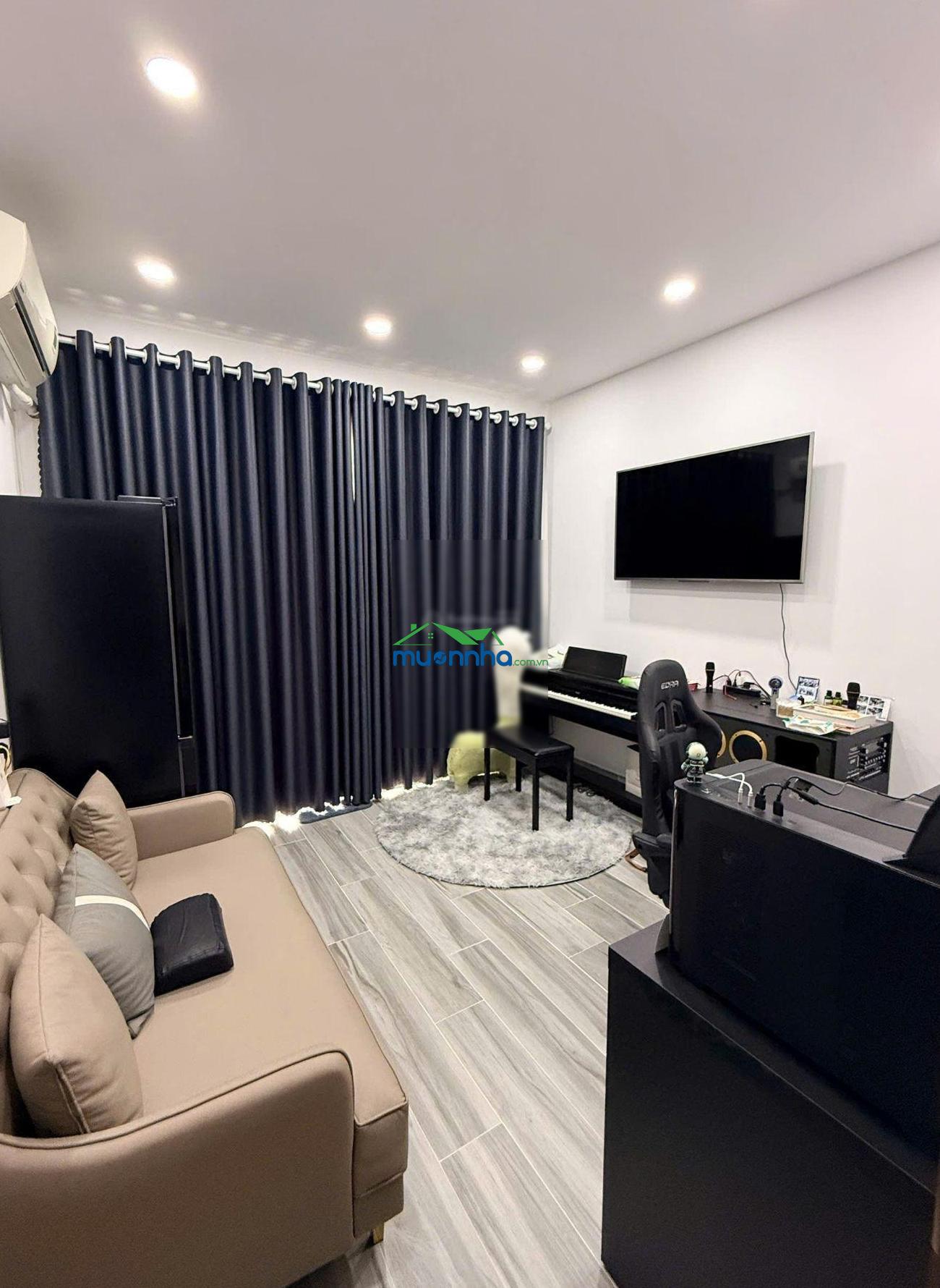 Bán nhà nguyễn văn lượng, vô ở ngay. dt: 3.5 x 11.5. kết cấu 4 tầng, 4 phòng ngủ. hxh - 4