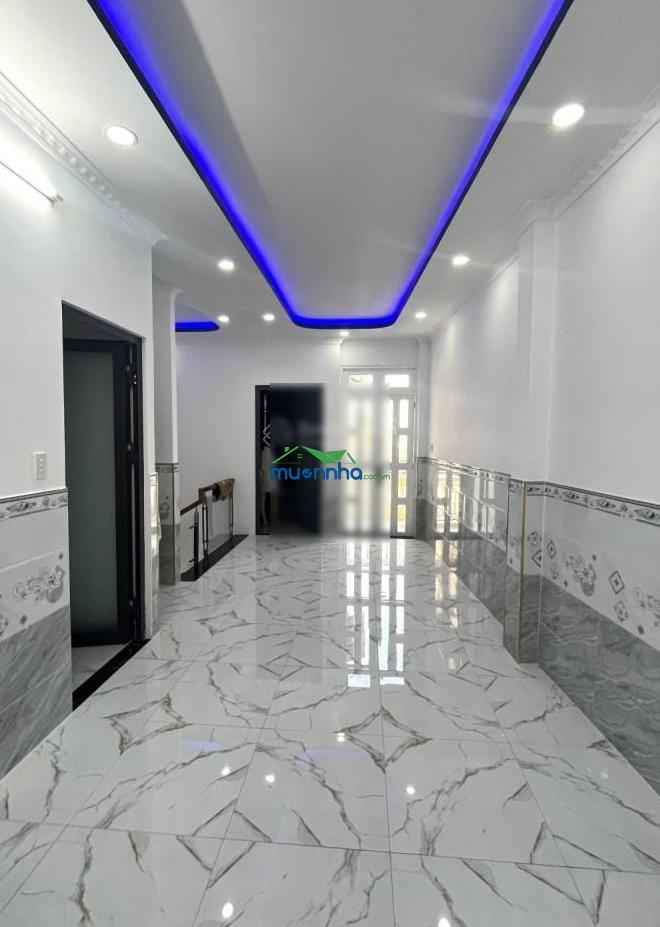 Bán nhà 3 tầng gần chợ gà, hóc môn, 79,1m², hẻm ô tô, giá 5,3 tỷ - 3