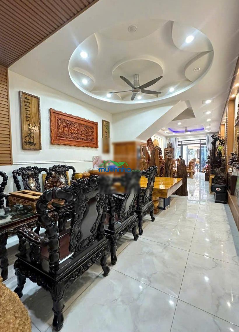 Nhà trệt 3 lầu hxh 8m sát bên trung tâm lái xe đường 9 trường thọ - 4