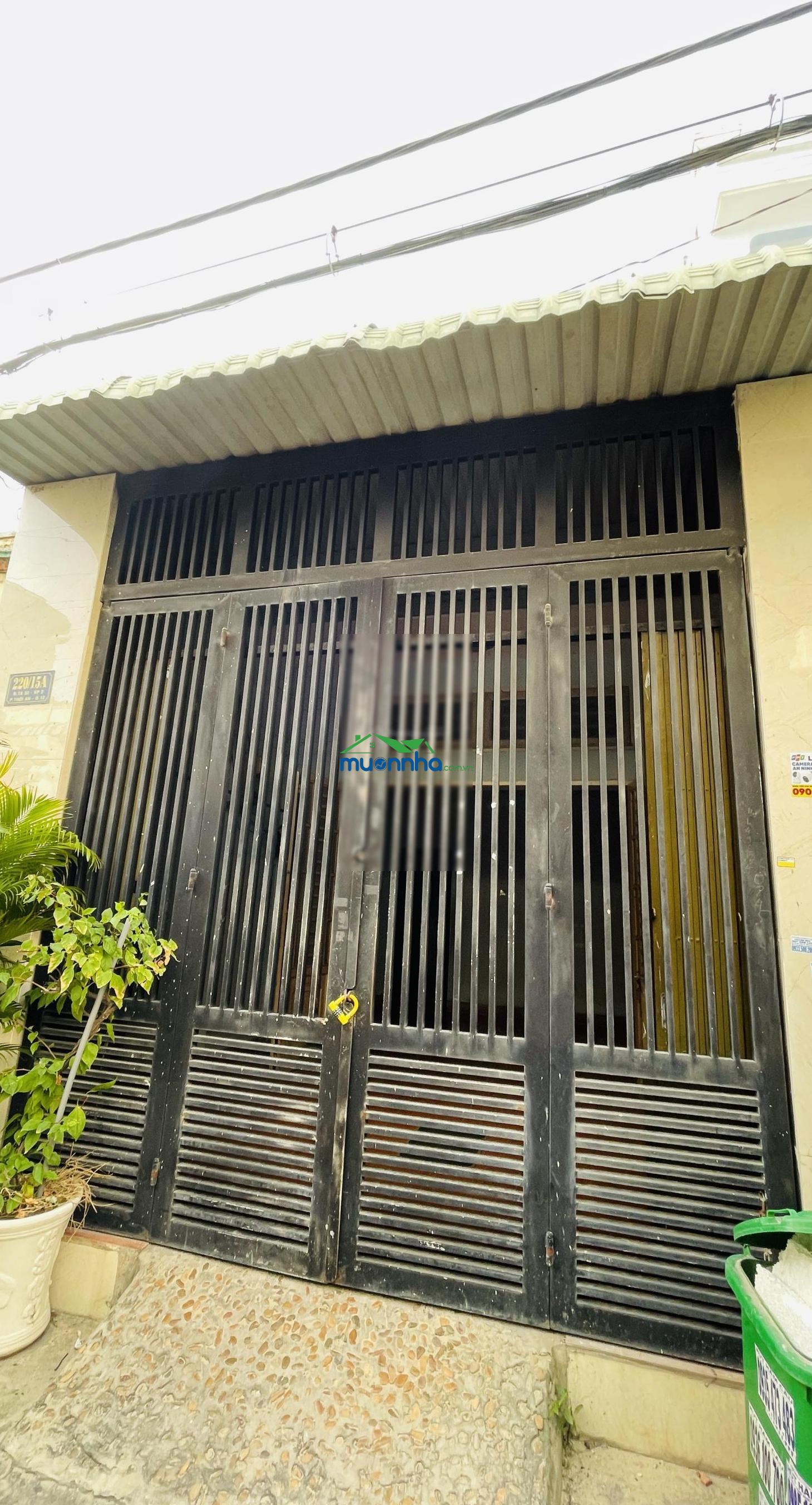 Bán nhà trần thị cờ quận 12 - hẻm xe hơi thẳng một trục - 4x16m - sát lê văn khương - giá 4.09 tỷ - 2