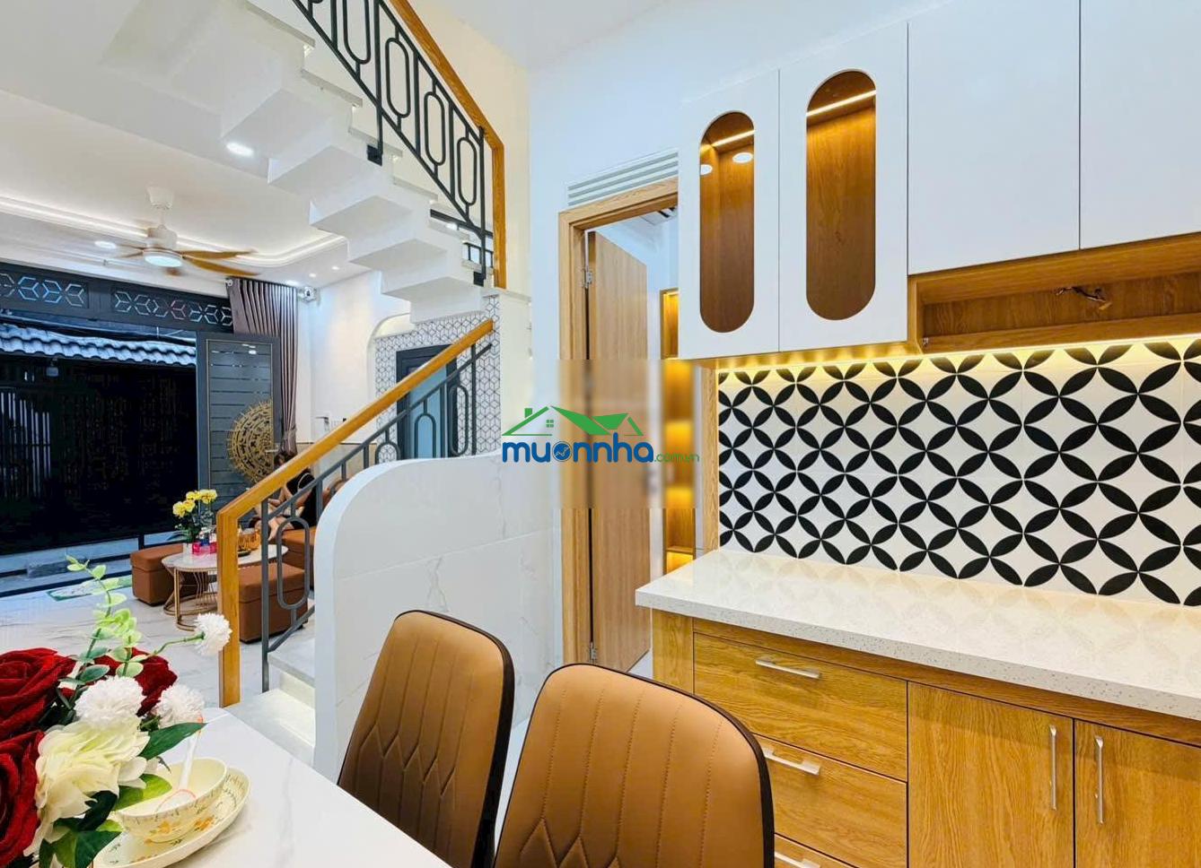 Bán nhà mới đẹp phạm văn chiêu p14 gò vấp có phòng ngủ trệt