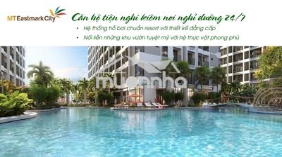 Cho thuê căn hộ 1pn 65m² mt eastmark city, trường lưu, long trường - 3