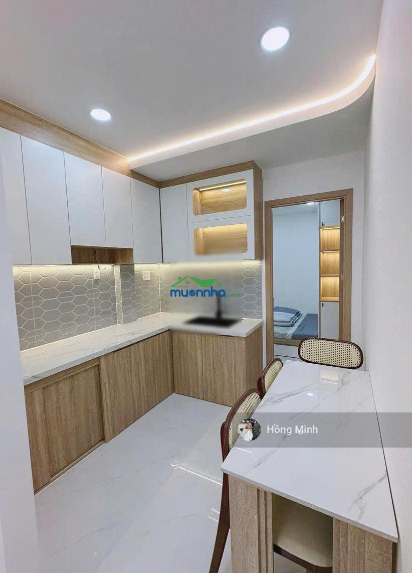 Nhà mới điện biên phủ, 43m2, 3pn, full nội thất, gần hàng xanh, landmark 81, chỉ 5.3 tỷ