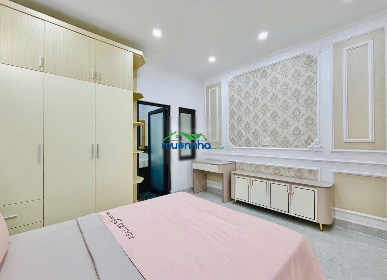 Hẻm xe hơi vào nhà-mới đẹp full nội thất-60m2-5tầng-4pn-phạm văn chiêu p9 gv-chỉ 7,89tỷ tl - 4