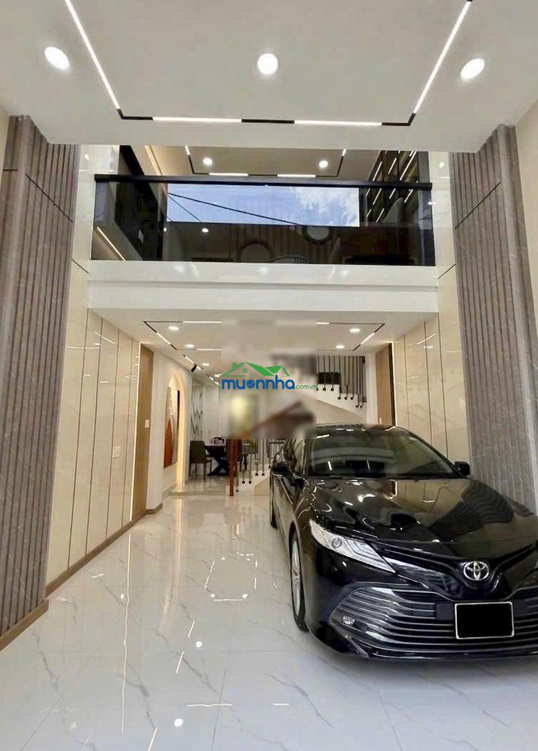 Hiếm mặt tiền thụt hồng lạc - bảy hiền 4 tầng mới ở liền giáp trung tâm, xe hơi ngủ trong nhà