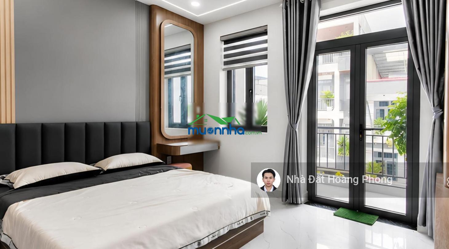 70m (5x14) - 8.5 tỷ - hẻm xe hơi 6m - 4 tầng - 4 phòng ngủ - bán nhà phan huy ích - sổ hồng riêng - 4